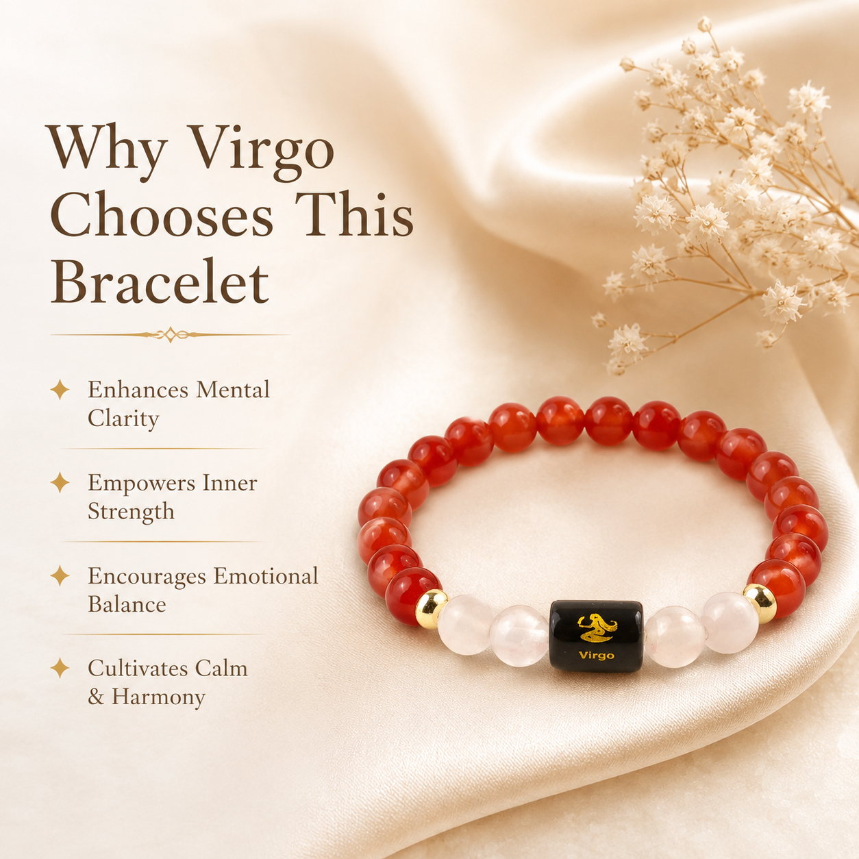 Virgo Birthstone Bracelet