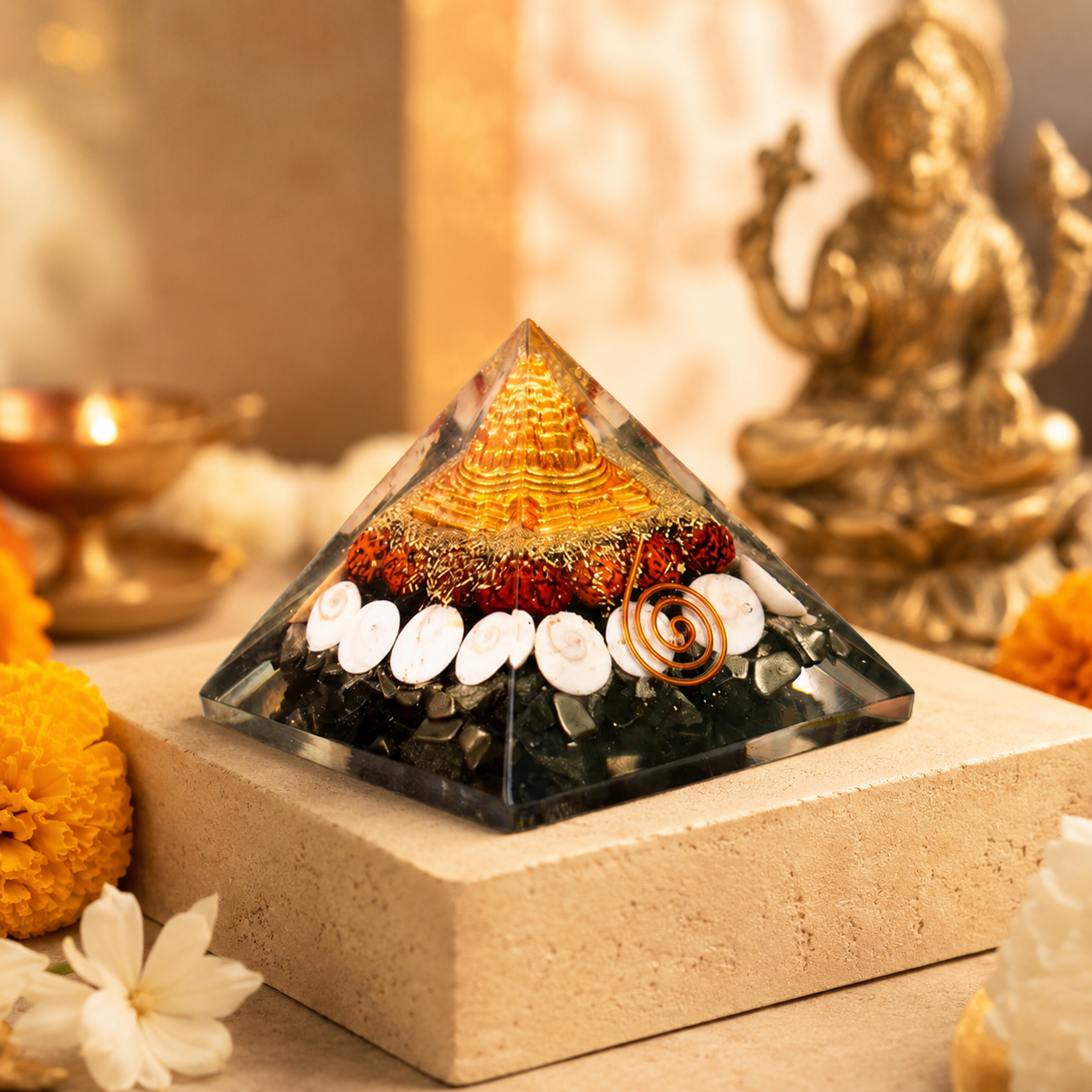 Maa Lakshmi Yantra Pyramid
