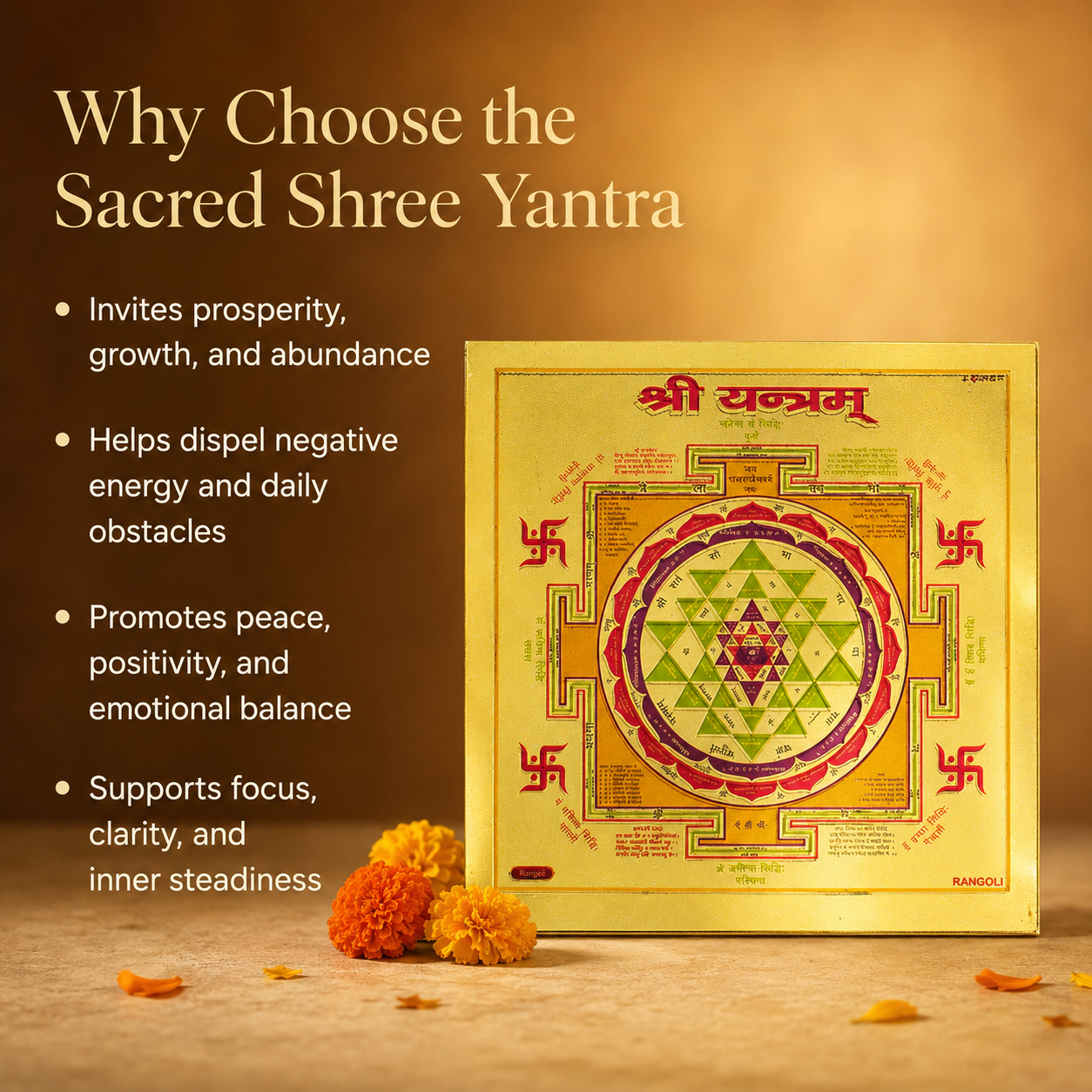 Ghar Ki Samriddhi Yantra Combo (6×6 inch)