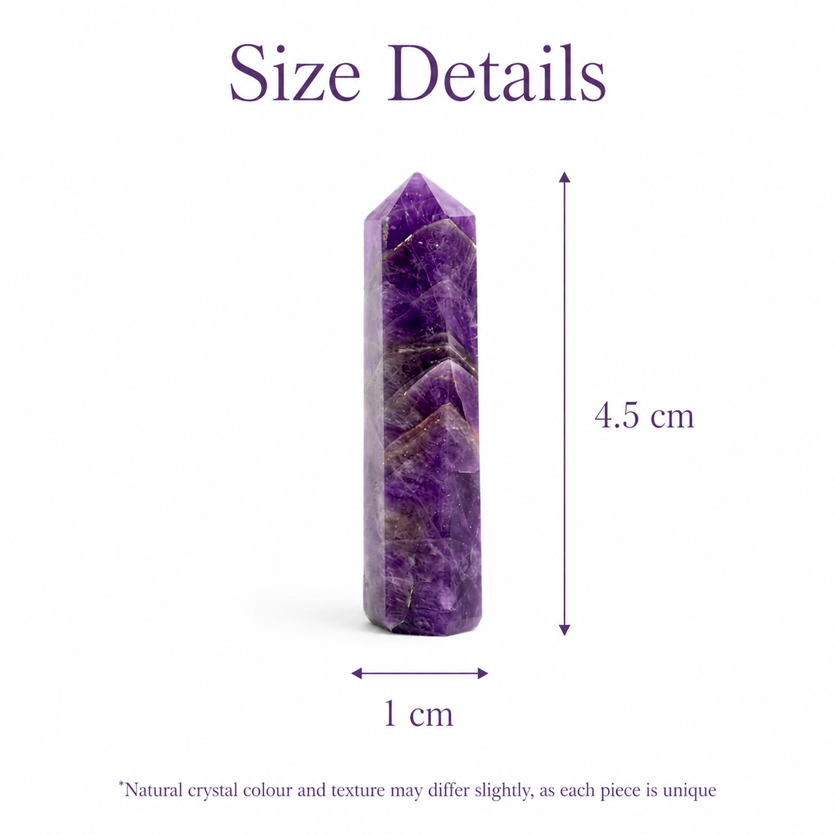 Amethyst Tower size card