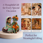 Radha Krishna Blessing Murti thoughtful gift for special occasions